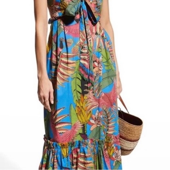 EUC FARM Rio for Anthropology Totally Tuiuiu Dress - Picture 4 of 6